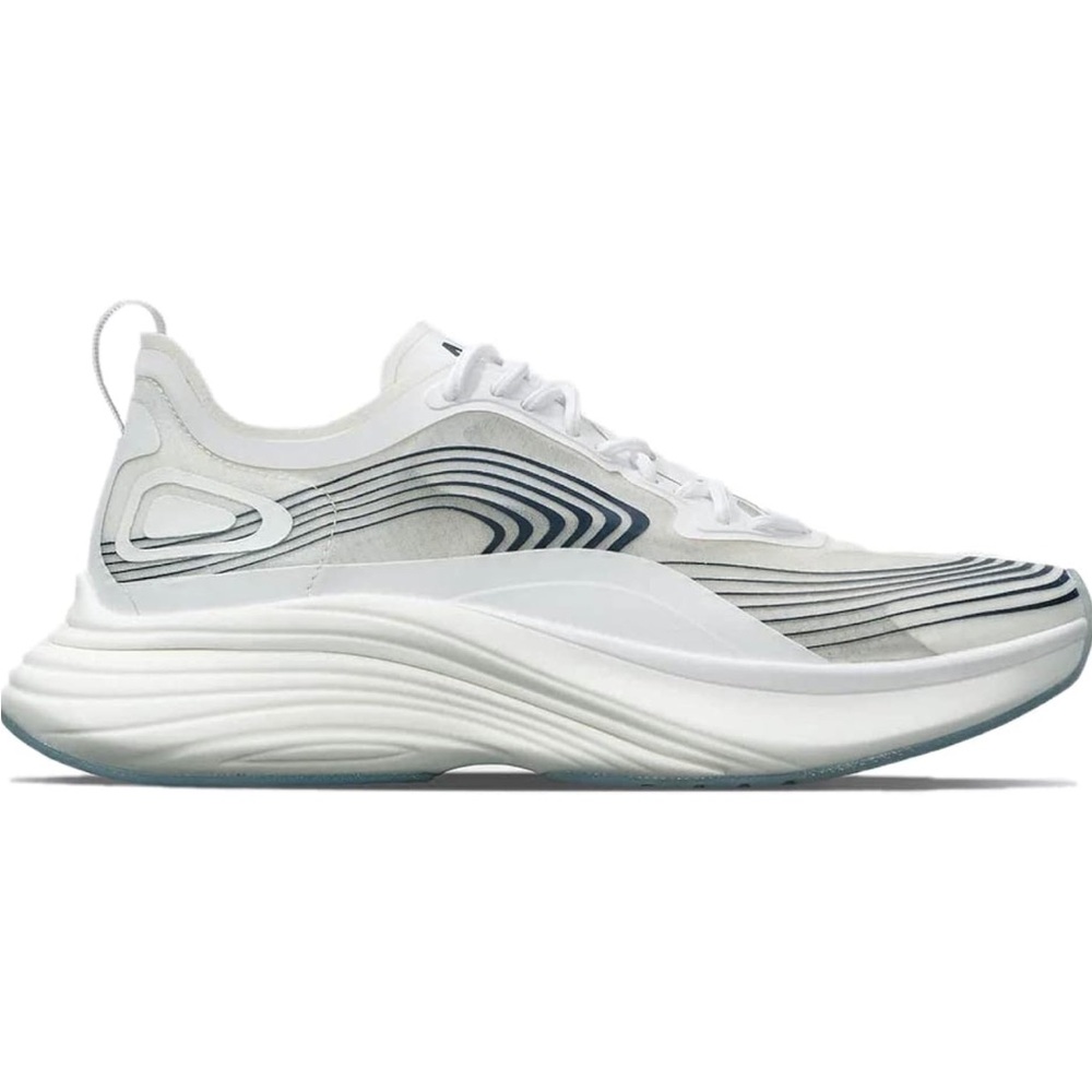 MOVING SALE!!! NWOT APL Women's Streamline Sz 7 Running Shoe White /Clear BLACK